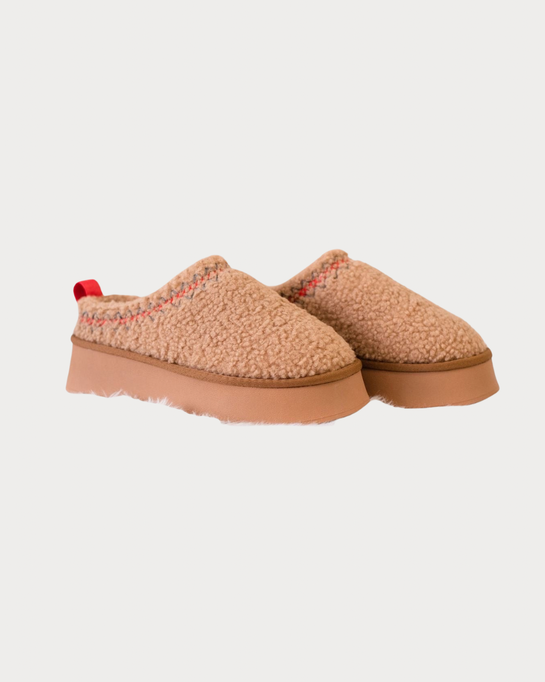 Platform Slippers Teddy